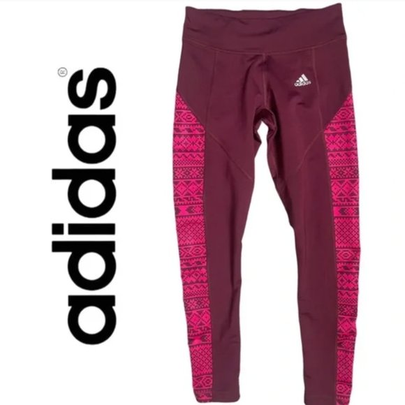 Adidas Climawarm Running Tights Running Leggings Size M - Picture 2 of 7